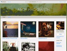 Tablet Screenshot of andyhackbarth.bandcamp.com