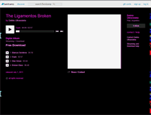 Tablet Screenshot of delirioultravioleta.bandcamp.com