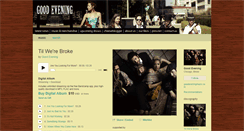 Desktop Screenshot of goodevening.bandcamp.com