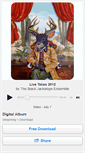 Mobile Screenshot of blackjackalopeensemble.bandcamp.com