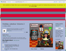 Tablet Screenshot of holidayjukebox.bandcamp.com