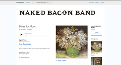 Desktop Screenshot of nakedbaconband.bandcamp.com