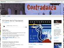 Tablet Screenshot of contradanza.bandcamp.com