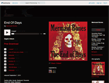 Tablet Screenshot of mermaidbones.bandcamp.com