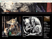 Tablet Screenshot of cavities.bandcamp.com