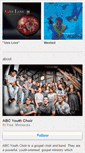 Mobile Screenshot of abcyouthchoir.bandcamp.com