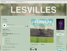 Tablet Screenshot of lesvilles.bandcamp.com