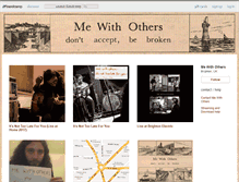 Tablet Screenshot of mewithothers.bandcamp.com