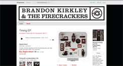 Desktop Screenshot of bkandthefirecrackers.bandcamp.com