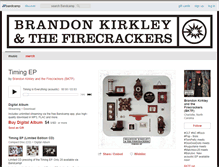 Tablet Screenshot of bkandthefirecrackers.bandcamp.com