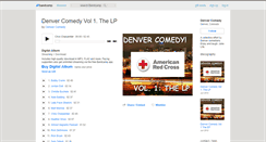 Desktop Screenshot of denvercomedy.bandcamp.com