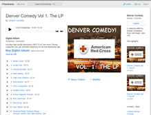 Tablet Screenshot of denvercomedy.bandcamp.com