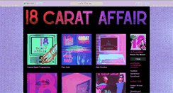 Desktop Screenshot of 18carataffair.bandcamp.com