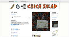 Desktop Screenshot of chicksalad.bandcamp.com