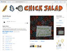 Tablet Screenshot of chicksalad.bandcamp.com