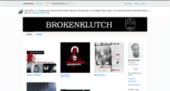 Desktop Screenshot of brokenklutch.bandcamp.com