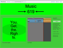 Tablet Screenshot of music619.bandcamp.com