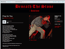 Tablet Screenshot of beneaththestone.bandcamp.com