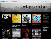 Tablet Screenshot of nostalgiedelaboue.bandcamp.com