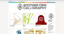 Desktop Screenshot of anothernewcalligraphy.bandcamp.com