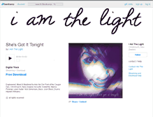 Tablet Screenshot of iamthelight.bandcamp.com