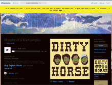 Tablet Screenshot of dirtyhorse4.bandcamp.com