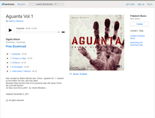 Tablet Screenshot of freedommuzic.bandcamp.com