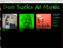 Tablet Screenshot of donsucksatmusic.bandcamp.com