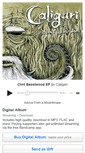 Mobile Screenshot of caligarimetal.bandcamp.com