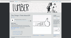 Desktop Screenshot of lumberband.bandcamp.com