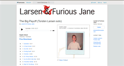 Desktop Screenshot of larsenandfuriousjane.bandcamp.com