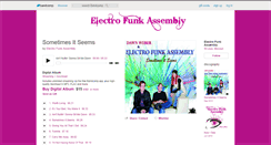Desktop Screenshot of electrofunkassembly.bandcamp.com