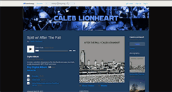 Desktop Screenshot of caleblionheart.bandcamp.com