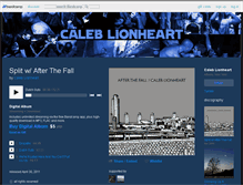 Tablet Screenshot of caleblionheart.bandcamp.com