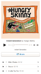 Mobile Screenshot of hungryskinny.bandcamp.com