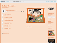 Tablet Screenshot of hungryskinny.bandcamp.com