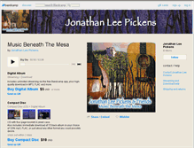 Tablet Screenshot of jonathanleepickens.bandcamp.com