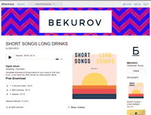 Tablet Screenshot of bekurov.bandcamp.com