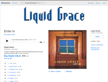 Tablet Screenshot of liquidgrace.bandcamp.com