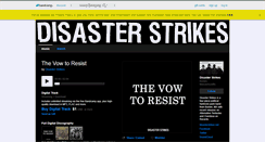 Desktop Screenshot of disasterstrikes.bandcamp.com