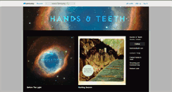 Desktop Screenshot of handsandteeth.bandcamp.com