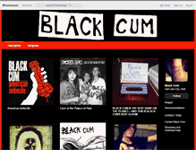 Tablet Screenshot of blackcum.bandcamp.com