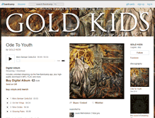 Tablet Screenshot of goldkids.bandcamp.com