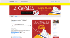Desktop Screenshot of lacanalla.bandcamp.com