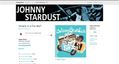 Desktop Screenshot of johnnystardustband.bandcamp.com