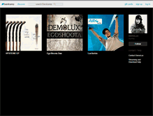 Tablet Screenshot of demolux.bandcamp.com