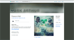 Desktop Screenshot of markarthur.bandcamp.com