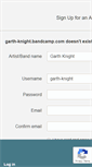 Mobile Screenshot of garth-knight.bandcamp.com