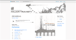 Desktop Screenshot of majortravisty.bandcamp.com