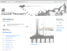 Tablet Screenshot of majortravisty.bandcamp.com